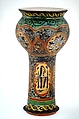 Darabukka, clay, polychrome, Middle East